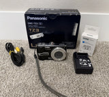 Panasonic Digital Camera Lumix DMC-TZ3 7.2MP Black + New Battery