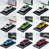 MINICHAMPS1:64 Porsche 911(992) GT3RS 2024 alloy car model ornaments collection