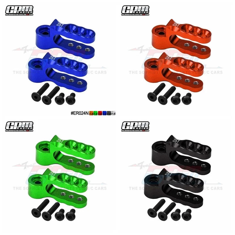 GPM Alu. Alloy 7075 Steering Servo Arm 25T for TRAXXAS E-REVO Summit 1/10 RC CAR