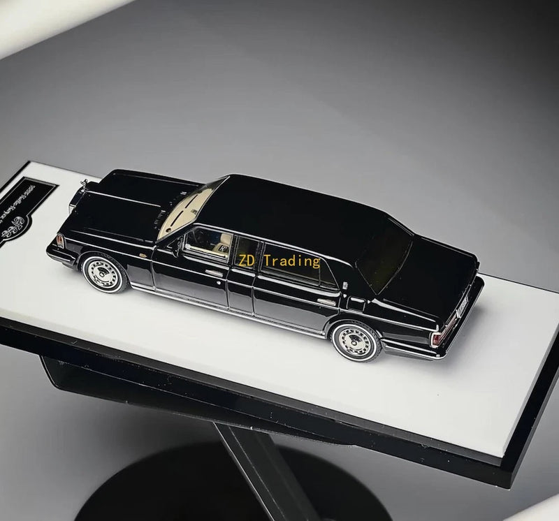 ZD GFCC 1:64 HEC Black 1998 Silver Spur Park Ward Model Diecast Metal Car BN