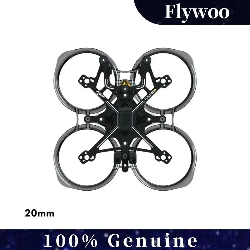 Flywoo FlyLens 75 1.6inch RC FPV Drone Frame Kit for O3 Lite O4 O4 Pro