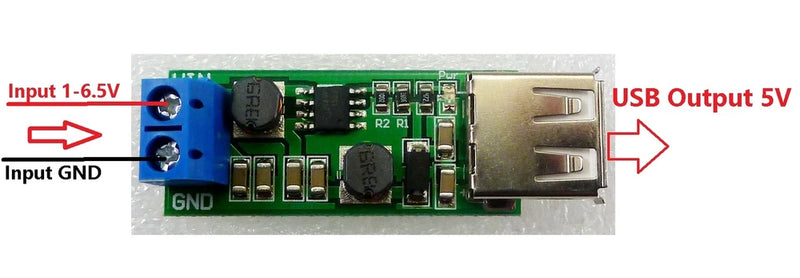 1 PCS USB DC5V Output auto boost buck step up step down converter 1-6V to 5V