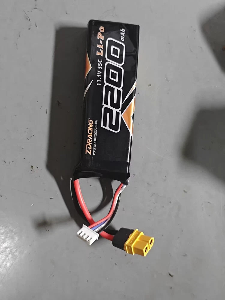 ZD Racing RX12/ BX-12/MT-16 Cars Original Battery 2200mAh 11.1V 3S Lipo Battery Battery