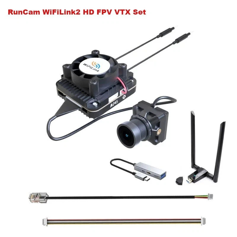RunCam WiFiLink2 HD FPV VTX Set 120FPS Based on OpenIPC Support AV Recording