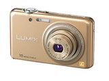 Panasonic Lumix DMC-FH7 Digital Camera Gold Compact From Japan