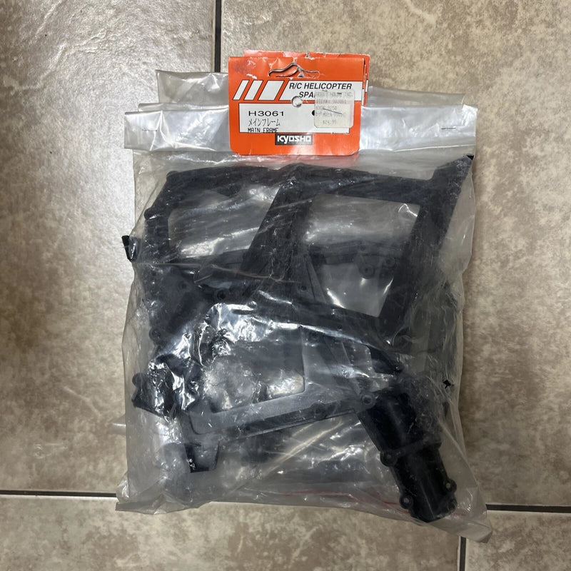 Kyosho Main Frame  RC Helicopter Parts H3061 Vintage New