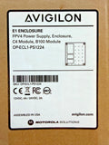 AVIGILON E1 ENCLOUSURE OP-ECL1-PS1224.  FPV4, C4 Module, B100 Module