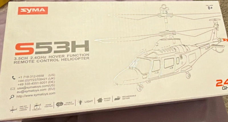 Syma S53H 3.5CH 2.4GHz Electric Fun-Scale Remote Control Helicopter