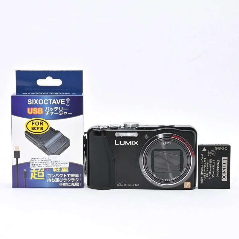 LUMIX DMC-TZ30 Black Digital Camera JP