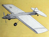 Ringmaster Imperial by Pat Johnston RC Airplane Control Line CL Short Kit + Plan