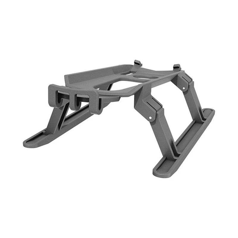 Foldable tripod landing gear for drone, dark gray, three adjustable legs