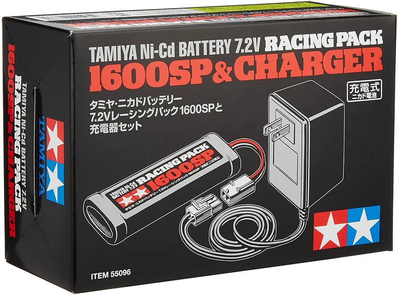 Tamiya 7.2 V Racing Pack 1600 SP and Charger Set 55096 With Tracking FedEx
