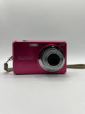 Fujifilm FinePix J28 10.2MP Pink Digital Camera Fully Tested Working w/ Battery
