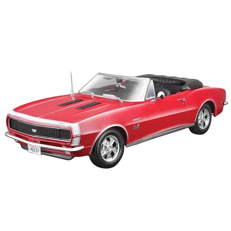Maisto 1967 Chevrolet Camaro SS 296 Convertible Kids Model Diecast Toy Car 1:18