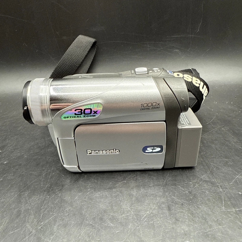 Panasonic PV-GS35 MiniDV Handheld Camcorder Digital Camera Gray With Battery