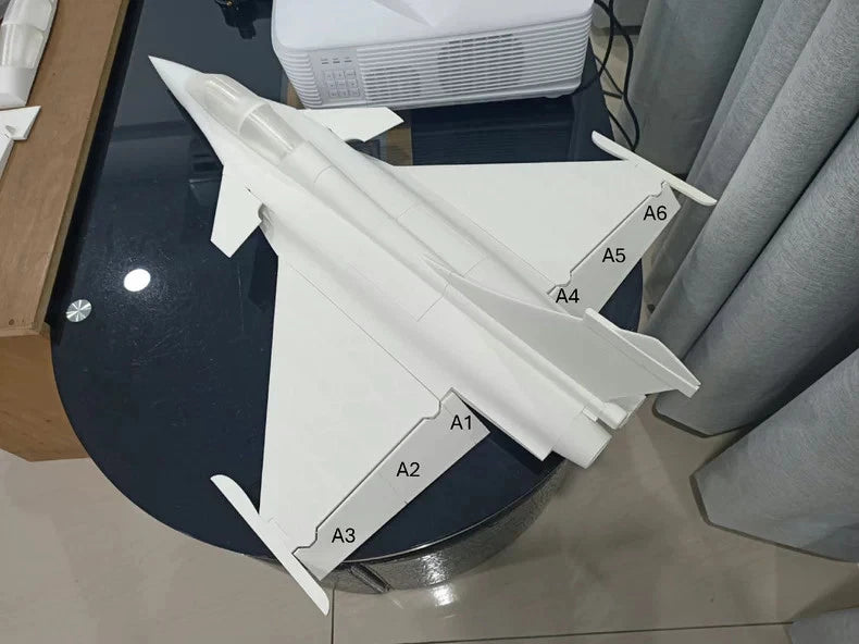 3DPrinted Fixed-Dassault Rafale model £¬FPV RC Unpainted Model