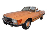 1975 Mercedes-Benz 450 SL Cayenne Orange Diecast 1:18 Scale Model - Norev 183350