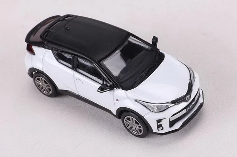 DCT 1/64 Scale  C-HR CHR  Hybrid GR Sport White Diecast Car Model Toy