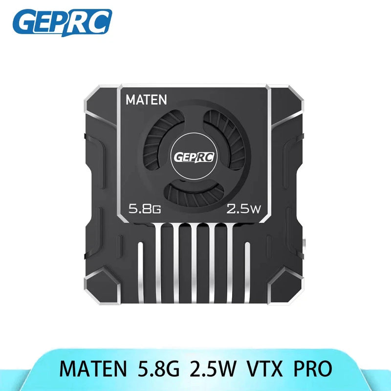 High Power 2.5W 5.8G VTX GEPRC MATEN PRO CNC Alloy Shell FPV Quadcopter