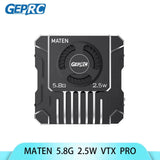 High Power 2.5W 5.8G VTX GEPRC MATEN PRO CNC Alloy Shell FPV Quadcopter