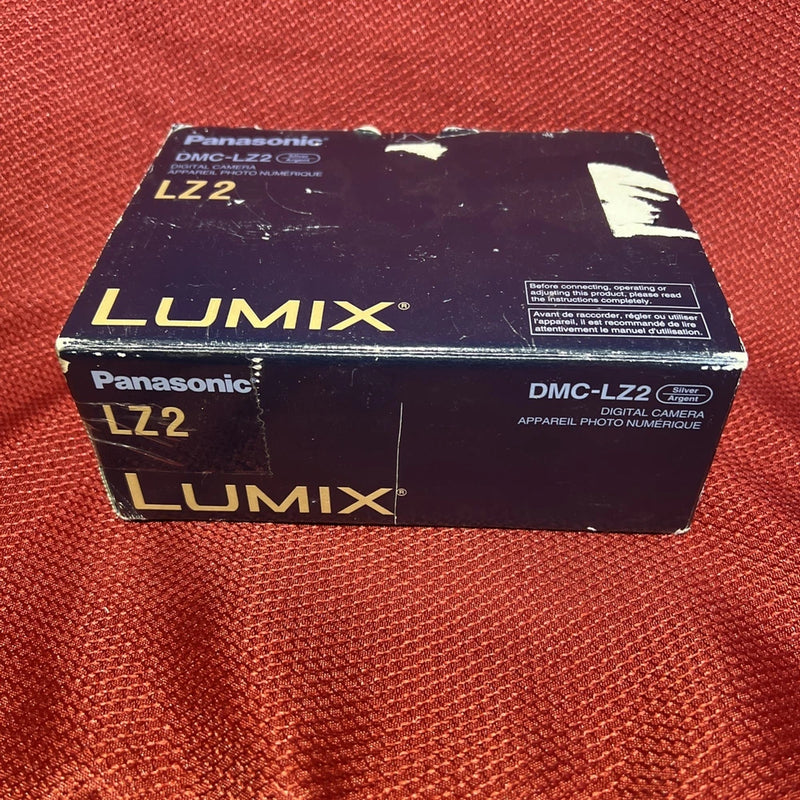 panasonic dmc-lz2 lumix box manual charging cords no camera