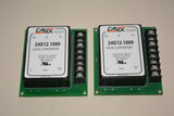 Lot 2x Calex 24S12.1000 DC-DC Converter 12-36 VDC INPUT 12VDC OUTPUT