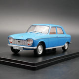 IXO 1:24 Peugeot 204 1968 Diecast Car Model Metal Toy Vehicle
