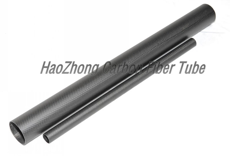 33x30mm 3K Carbon Fiber Tube - 100% Roll Wrapped for Quadcopter Drone Frame UAV