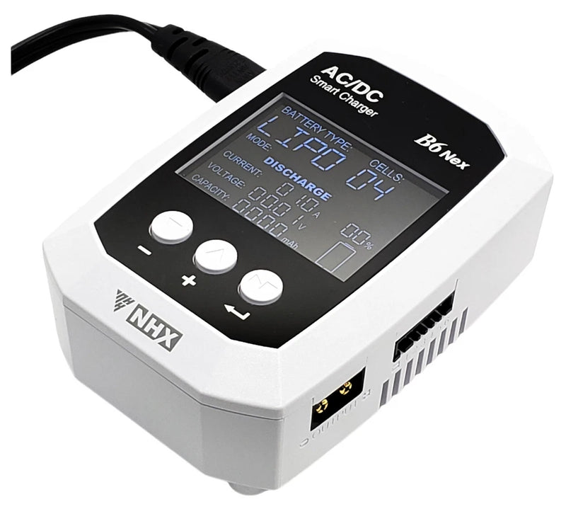 NEW NHX RC B6 Nex 50W AC / 200W DC Bluetooth Battery Charger Lipo Life LiHV Nimh Battery