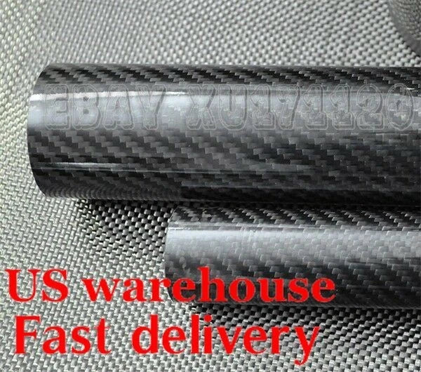 12mm OD Carbon Fiber Tube ID8/10mm Twill Glossy/Matte - Industrial/Drone Frame