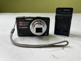 Panasonic LUMIX DMC-SZ1, Compact Digital Camera 16.1mp Black w/ Charger