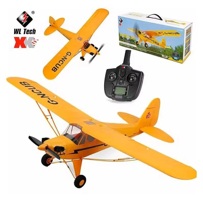 XK A160 650mm Wingspan Brushless RC Plane 5CH 6-Axis Gyro Military  Aircraft