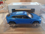 1/18 Model Car Group Lamborghini Urus S Model  Blue /WHITE interiores Rare