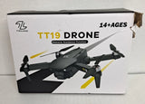 TTROARDS TT19 beginner RC drone with camera, shown on retail box