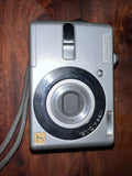 Panasonic LUMIX DMC-LS75 7.2MP Digital Camera Silver For Parts