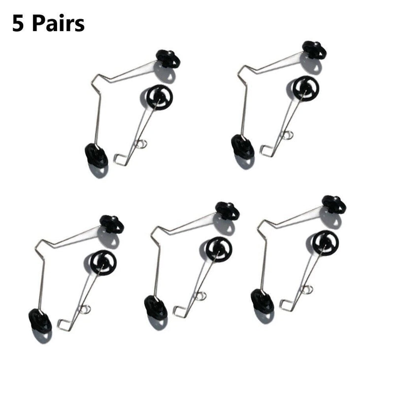 VOLANTE 5Pair RC Plane Wheels For Foam Fighter F22 HW33 Radio Aircraft Toy Model