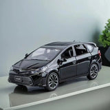 1:32 Toyota Prius Scale Alloy Car Model with Retro with Sound Light Pull-Back