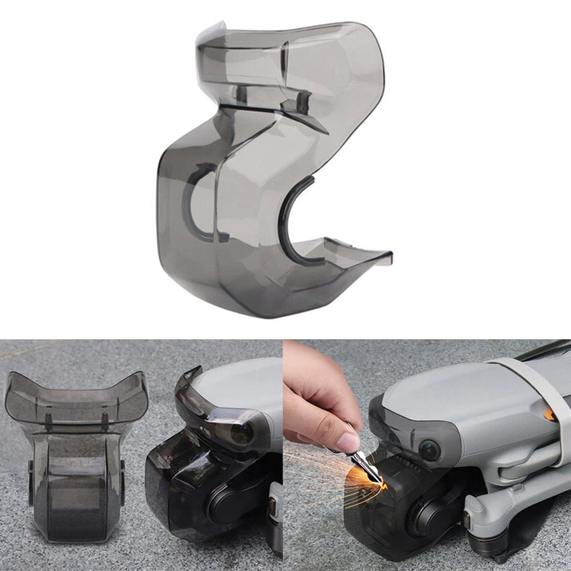 Drone gimbal lens protector cap, clear/gray anti-scratch cover for camera head
