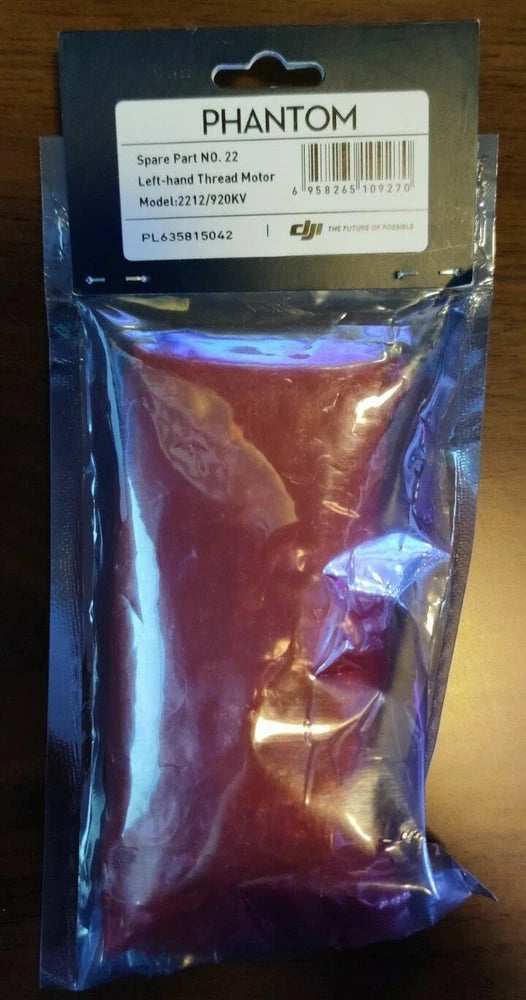 DJI Phantom brushless motor model 2212 920KV, CW thread, in sealed bag