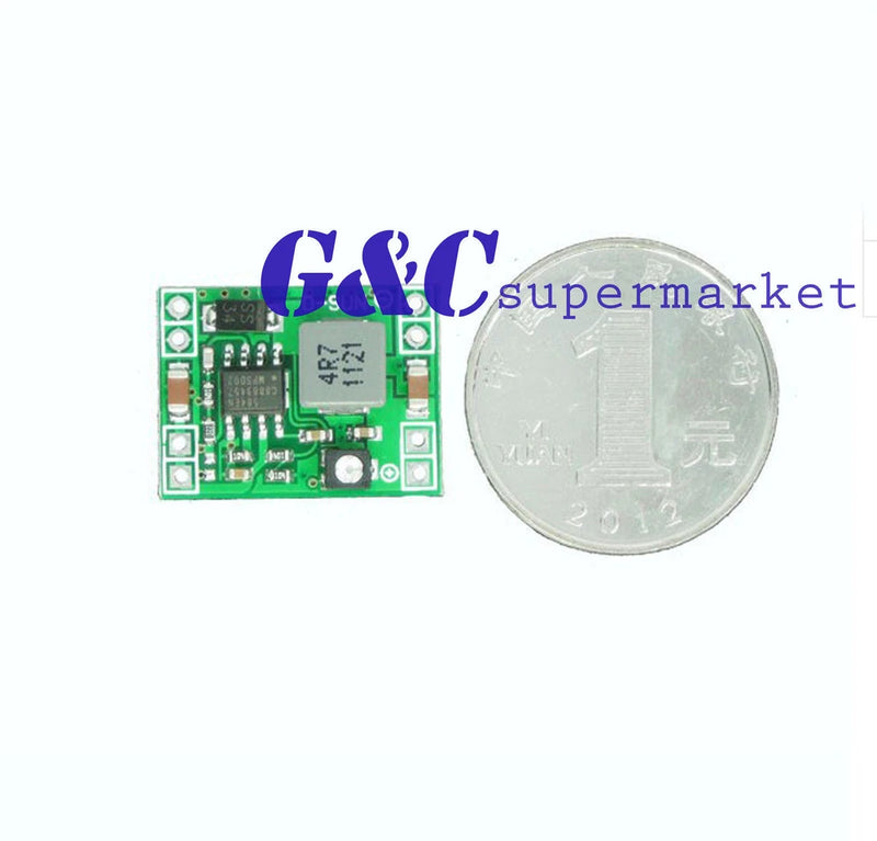5PCS Mini 3A DC-DC Converter Step Down Module Adjustable 3V 5V 16V For RC M23 Converter