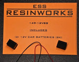 1:24 1:25 SCALE MODEL CAR BATTERY BATTERIES 149-12VBB Pre-drilled For Wire