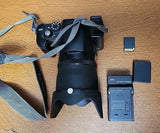 Panasonic Lumix 12X DMC-FZ15 Camera W/New Battery & Hood