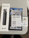Mini 2-in-1 tripod and 128GB microSD memory card in retail packaging