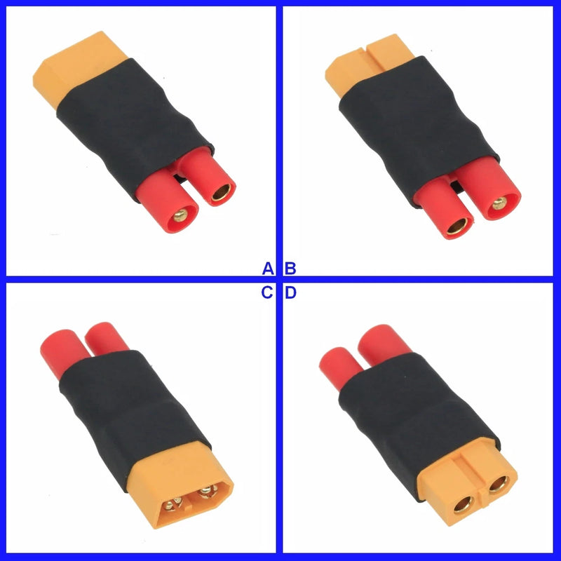 XT60 to HXT 3.5mm Male/Female PIN No Wires Adapter For RC Truck Boat Battery FPV