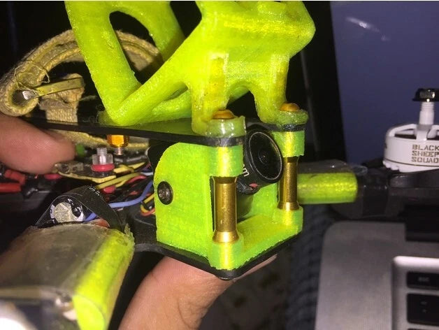3D Printed FPV Camera Mount of iFlight XL5 FPV Drone Frame