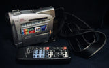 Digital MiniDV camcorder with LCD screen, 10x zoom, and remote control