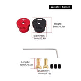 D255 RC LiPo Battery Connector 4mm 5mm Heat Sink Aluminum Low Resistance Plug