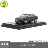 1/64 Audi S8 2008 D3 MOTORHELIX Diecast Model Car