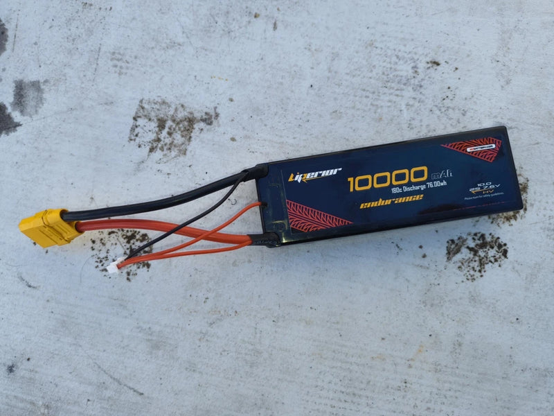 Liperior 10000mAh 7.6V 180c LiHV Battery Battery