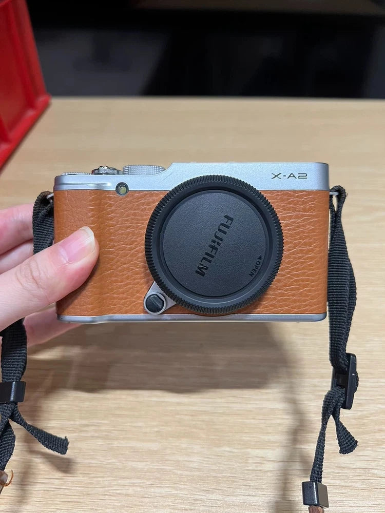 Fujifilm Fuji X-A2 Mirrorless Digital X Series Camera brown 16.3MP Body only